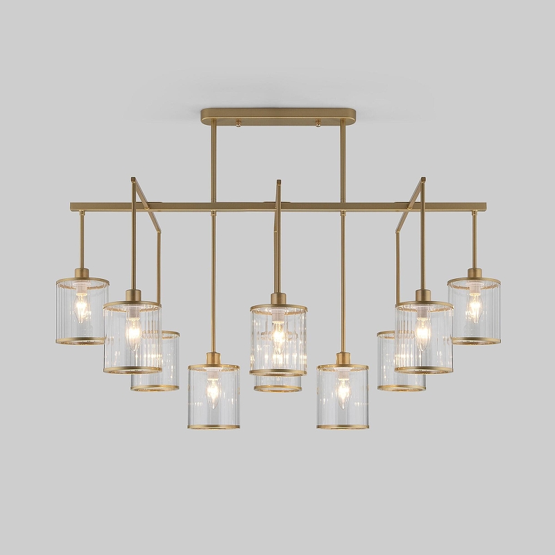 Люстра на штанге Eurosvet Inari 60144/10 золото 