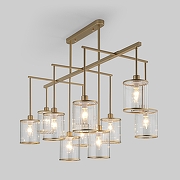 Люстра на штанге Eurosvet Inari 60144/10 золото цвет золото-1