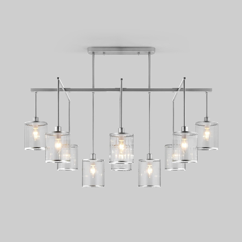 Люстра на штанге Eurosvet Inari 60144/10 хром 