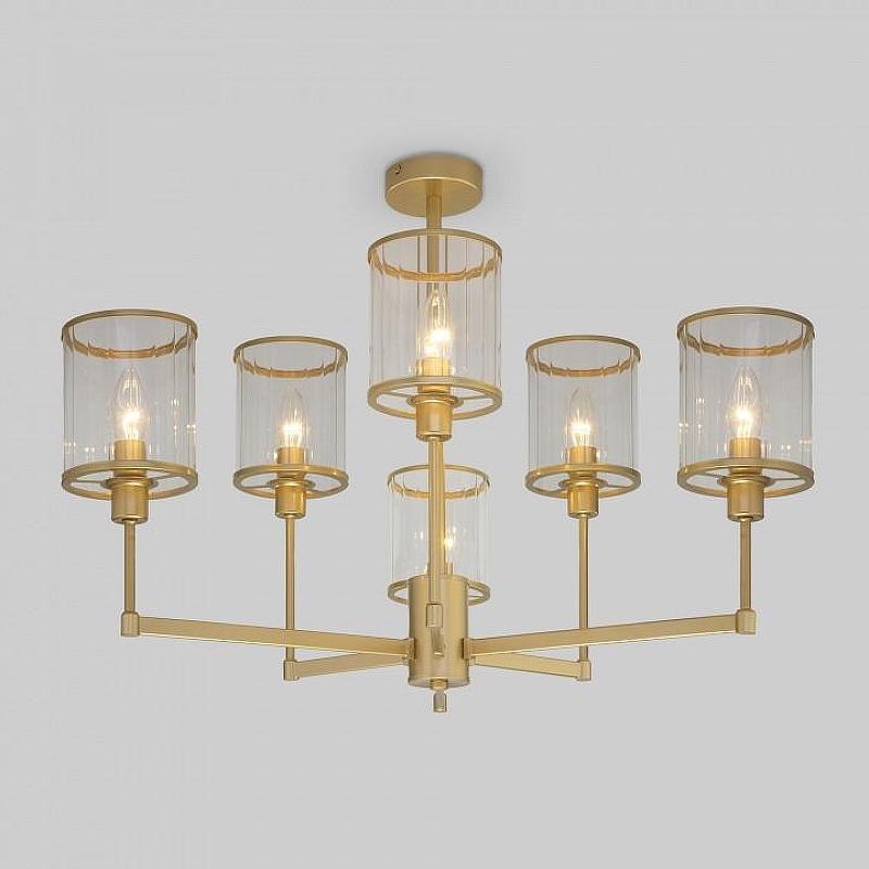 Люстра на штанге Eurosvet 1nar1 60144/6 золото 