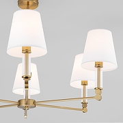 Люстра на штанге Eurosvet Conso 60145/6 латунь цвет латунь-1