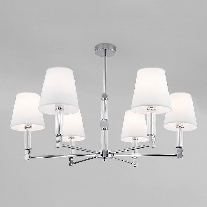 Люстра на штанге Eurosvet Conso 60145/6 хром 