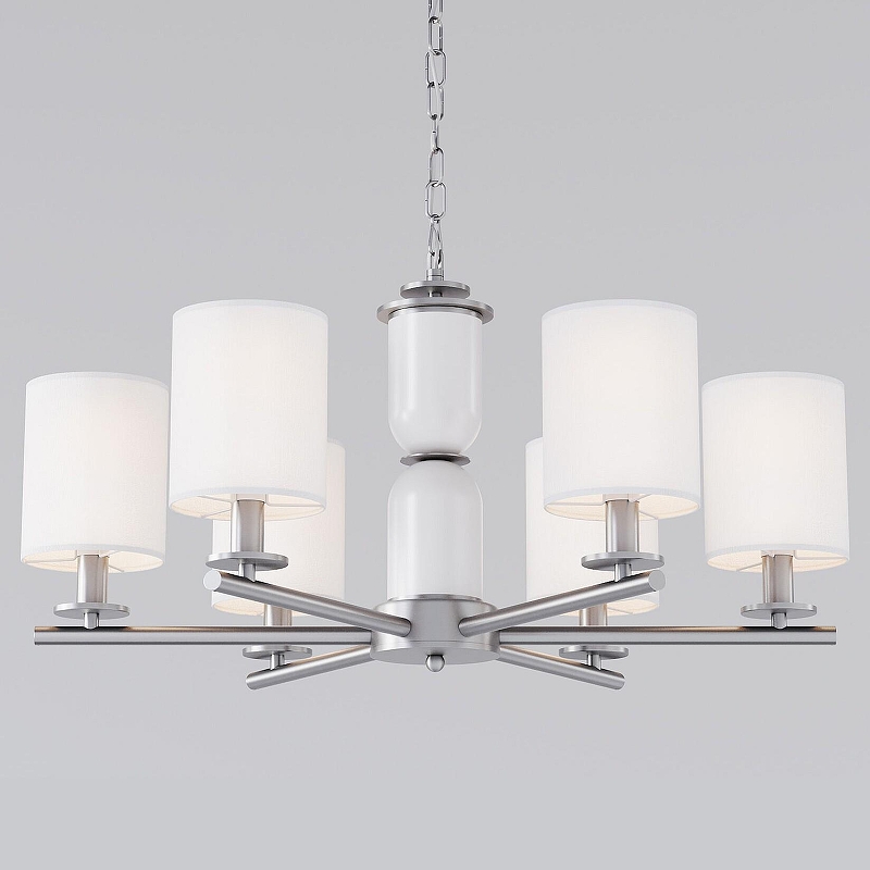 Люстра Eurosvet Caprera 60146/6 никель 