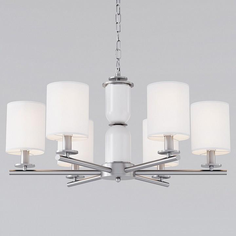 Люстра Eurosvet Caprera 60146/6 никель 