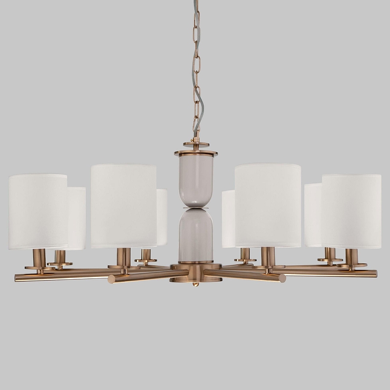 Люстра Eurosvet Caprera 60146/8 латунь 