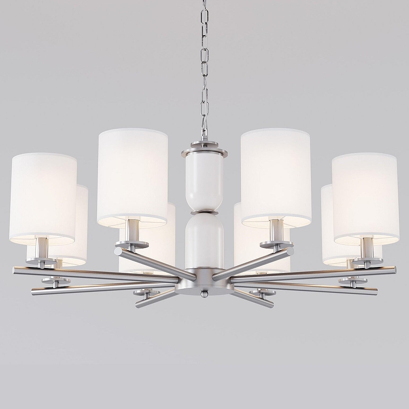 Люстра Eurosvet Caprera 60146/8 никель 