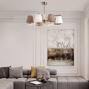 Люстра на штанге Eurosvet Ozark 60149/8 латунь цвет латунь-3