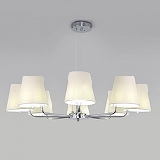 Люстра Eurosvet Amaretto 60155/8 хром цвет плафона/подвески Бежевый, цвет арматуры Хром