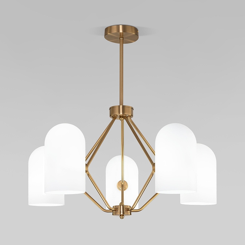 Люстра на штанге Eurosvet Bambola 60157/5 латунь 