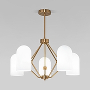 Люстра на штанге Eurosvet Bambola 60157/5 латунь цвет латунь