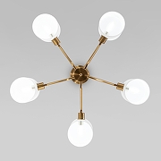 Люстра на штанге Eurosvet Bambola 60157/5 латунь цвет латунь-1