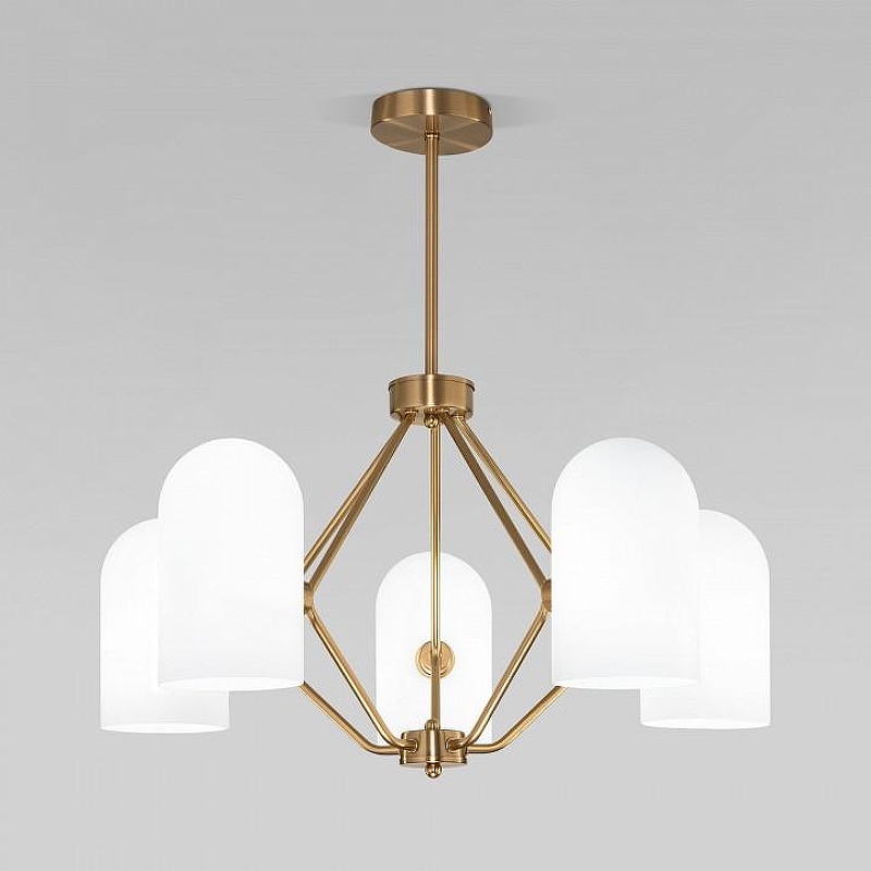 Люстра на штанге Eurosvet Bambola 60157/5 латунь 