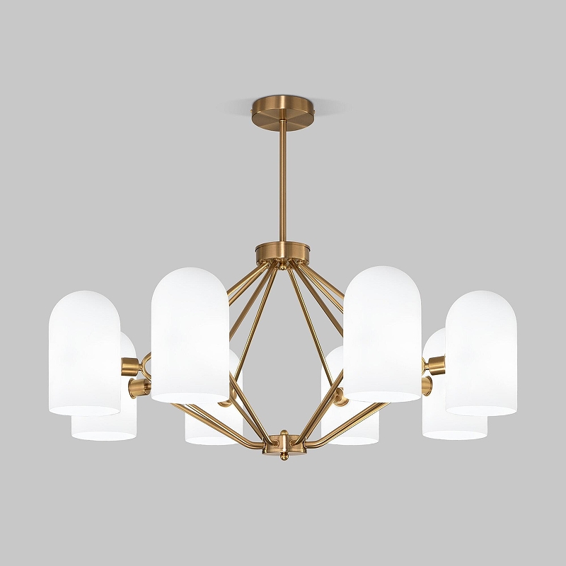 Люстра на штанге Eurosvet Bambola 60157/8 латунь 