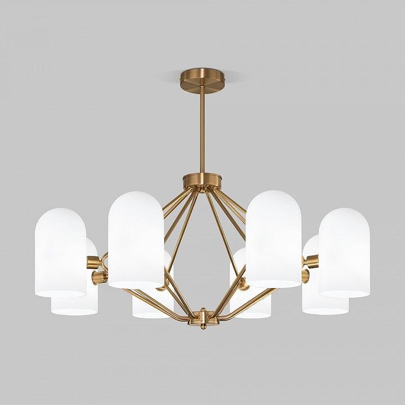 Люстра на штанге Eurosvet Bambola 60157/8 латунь 