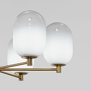 Люстра на штанге Eurosvet Loona 60161/6 латунь цвет латунь-2