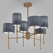 Люстра на штанге Eurosvet Notturno 60162/6 латунь цвет латунь