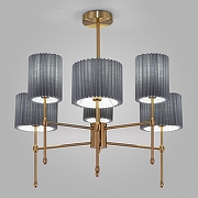 Люстра на штанге Eurosvet Notturno 60162/6 латунь цвет латунь-1