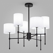 Люстра на штанге Eurosvet Notturno 60162/6 черный цвет черный