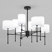 Люстра на штанге Eurosvet Notturno 60162/8 черный цвет черный