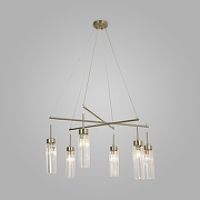 Люстра Eurosvet Gilian 60163/6 латунь цвет латунь