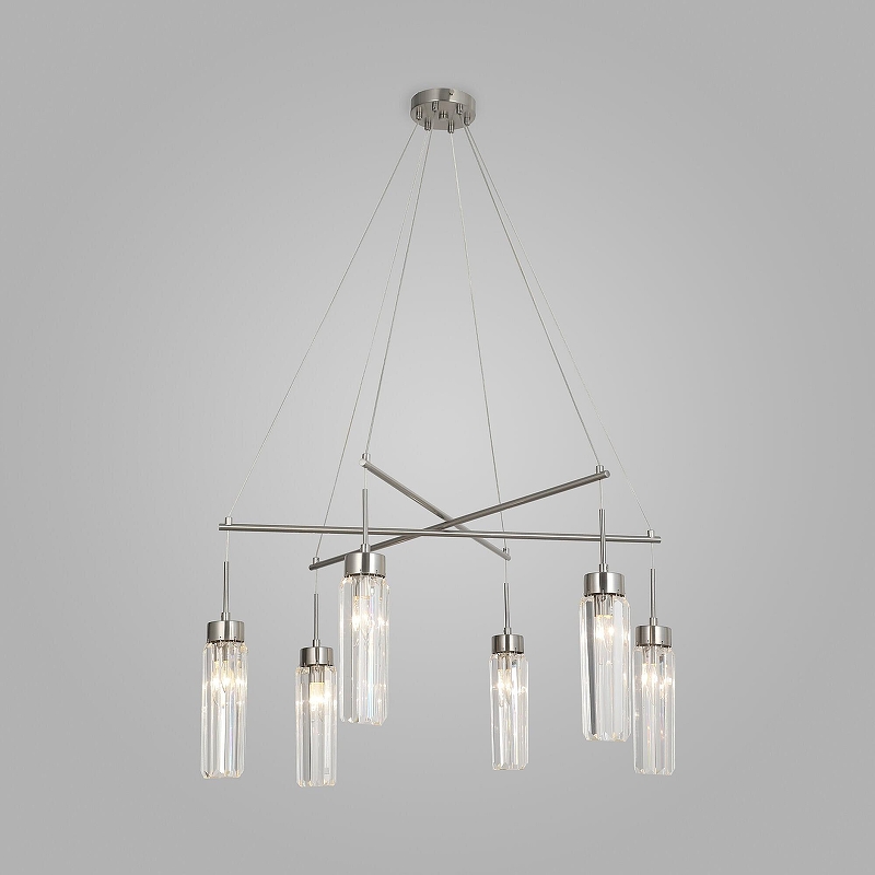 Люстра Eurosvet Gilian 60163/6 никель 