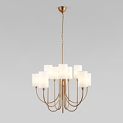 Люстра Eurosvet Abbey 60164/10 латунь цвет латунь-1