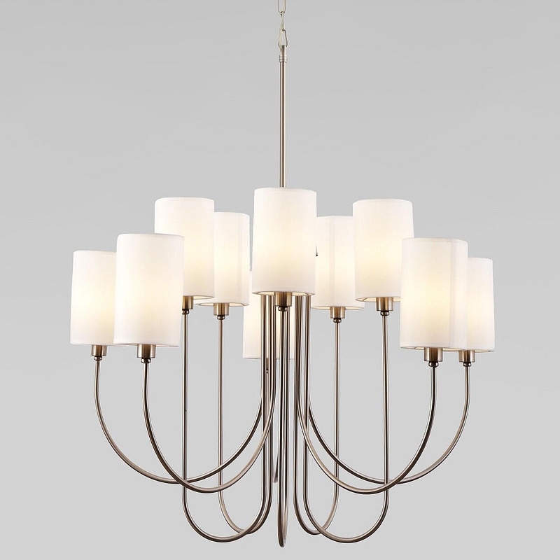 Люстра Eurosvet Abbey 60164/10 никель 