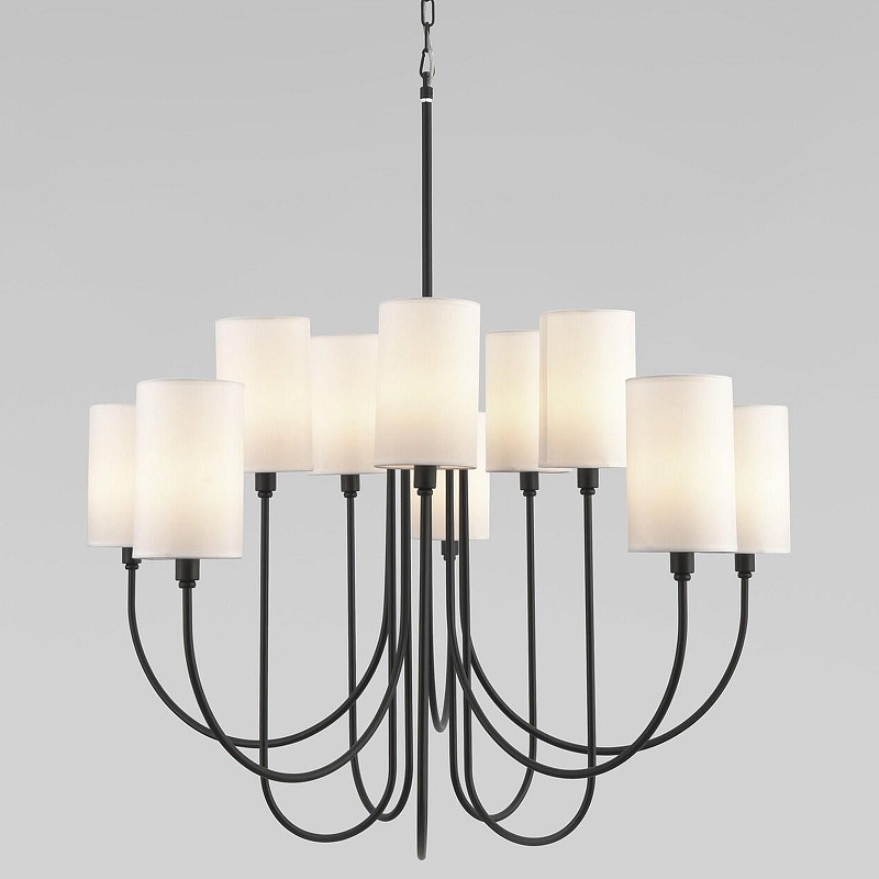 Люстра Eurosvet Abbey 60164/10 черный 