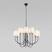 Люстра Eurosvet Abbey 60164/10 черный цвет черный-1
