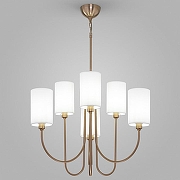 Люстра на штанге Eurosvet Abbey 60164/6 латунь цвет латунь