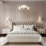 Люстра на штанге Eurosvet Abbey 60164/6 латунь цвет латунь-3