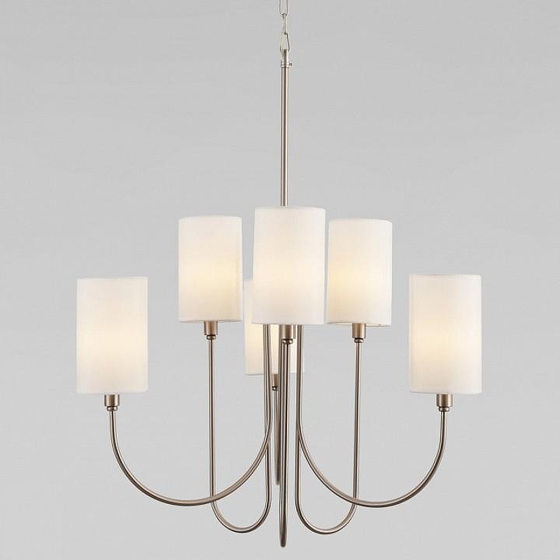 Люстра Eurosvet Abbey 60164/6 никель 