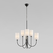 Люстра Eurosvet Abbey 60164/6 черный цвет черный-1