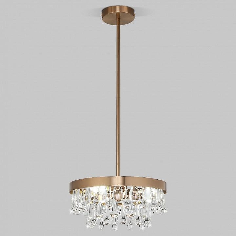 Люстра на штанге Eurosvet Soph1e 60165/3 латунь 