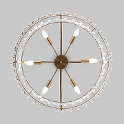 Люстра на штанге Eurosvet Sophie 60165/6 латунь цвет латунь-1