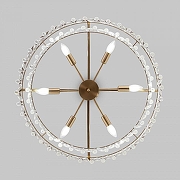 Люстра на штанге Eurosvet Soph1e 60165/6 латунь цвет латунь-1