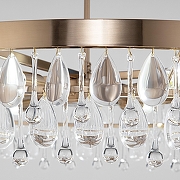 Люстра на штанге Eurosvet Soph1e 60165/6 латунь цвет латунь-2