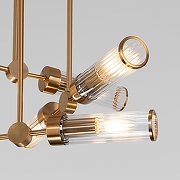 Люстра на штанге Eurosvet Or1ens 60166/6 латунь цвет латунь-3