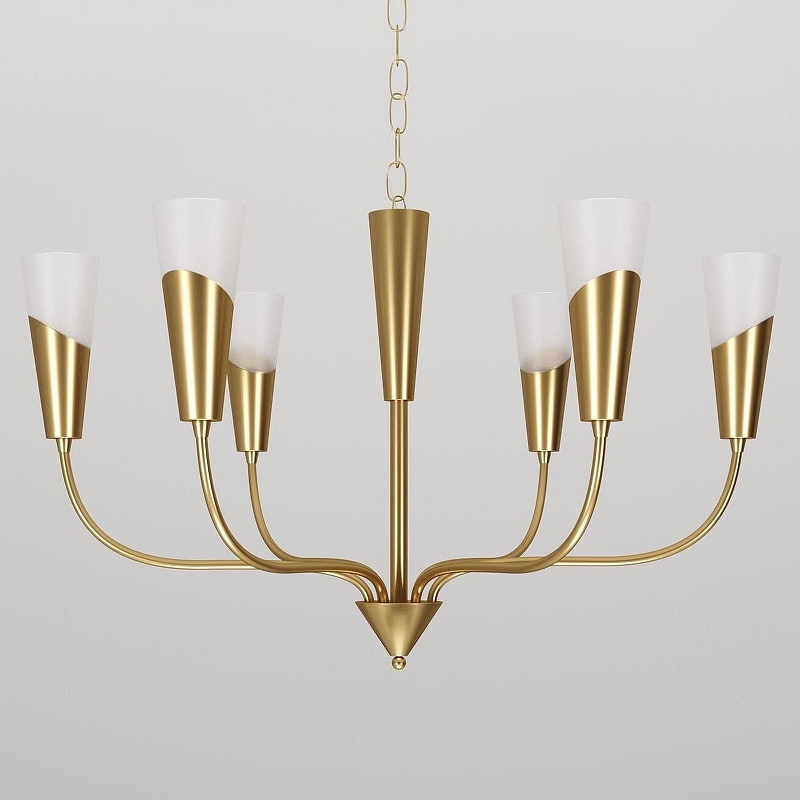 Люстра Eurosvet Rhyton 60167/6 латунь 