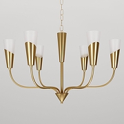 Люстра Eurosvet Rhyton 60167/6 латунь цвет латунь