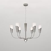 Люстра Eurosvet Rhyton 60167/6 никель цвет никель-1