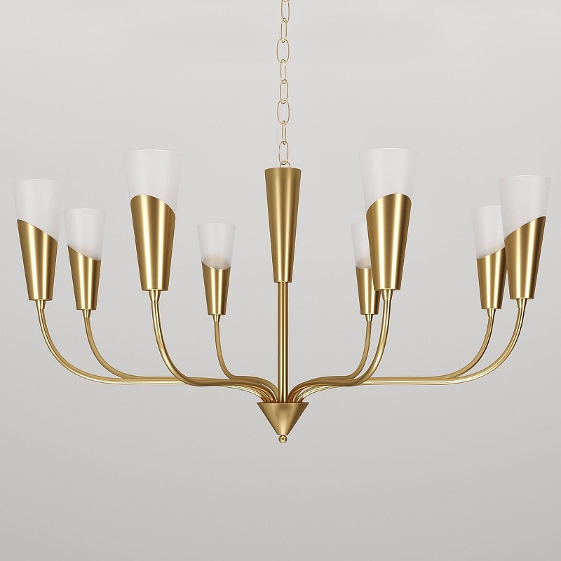 Люстра Eurosvet Rhyton 60167/8 латунь 