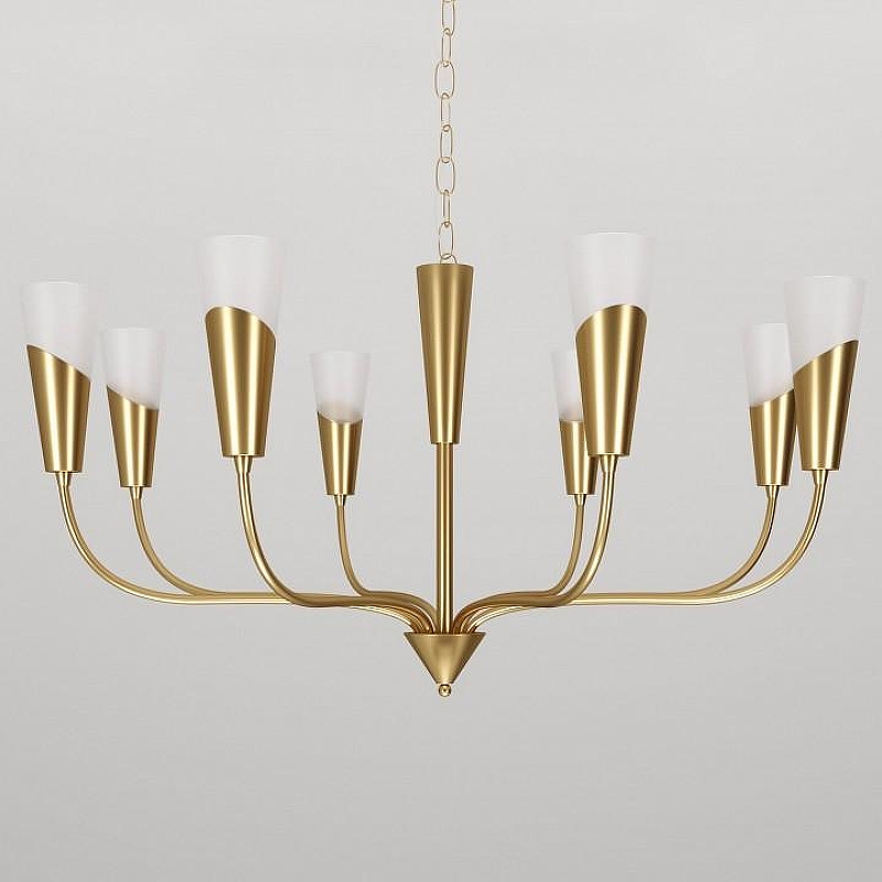 Люстра Eurosvet Rhyton 60167/8 латунь 