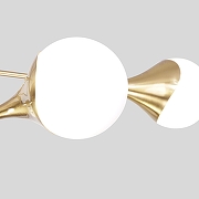 Люстра на штанге Eurosvet Calyx 60168/6 латунь цвет латунь-2