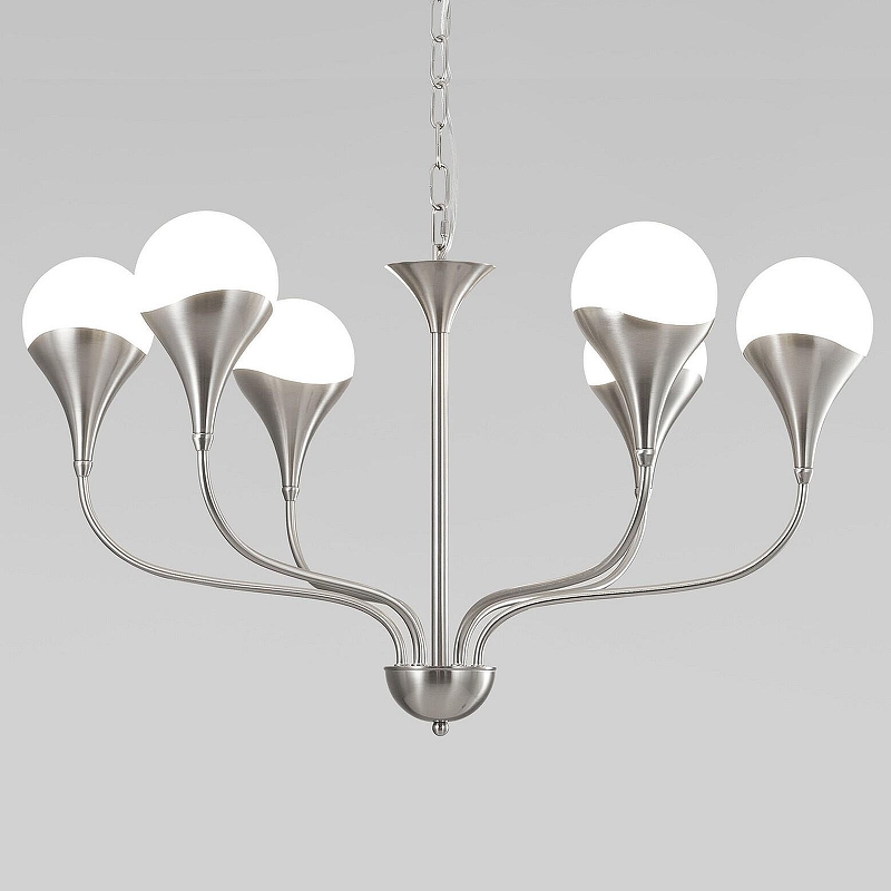Люстра Eurosvet Calyx 60169/6 никель 