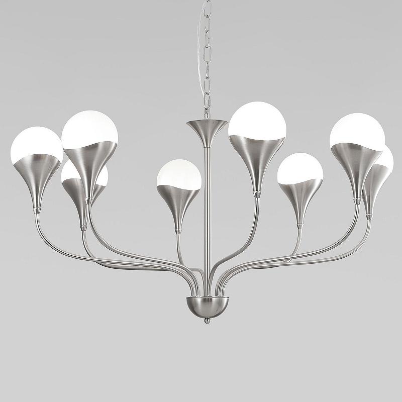 Люстра Eurosvet Calyx 60169/8 никель 