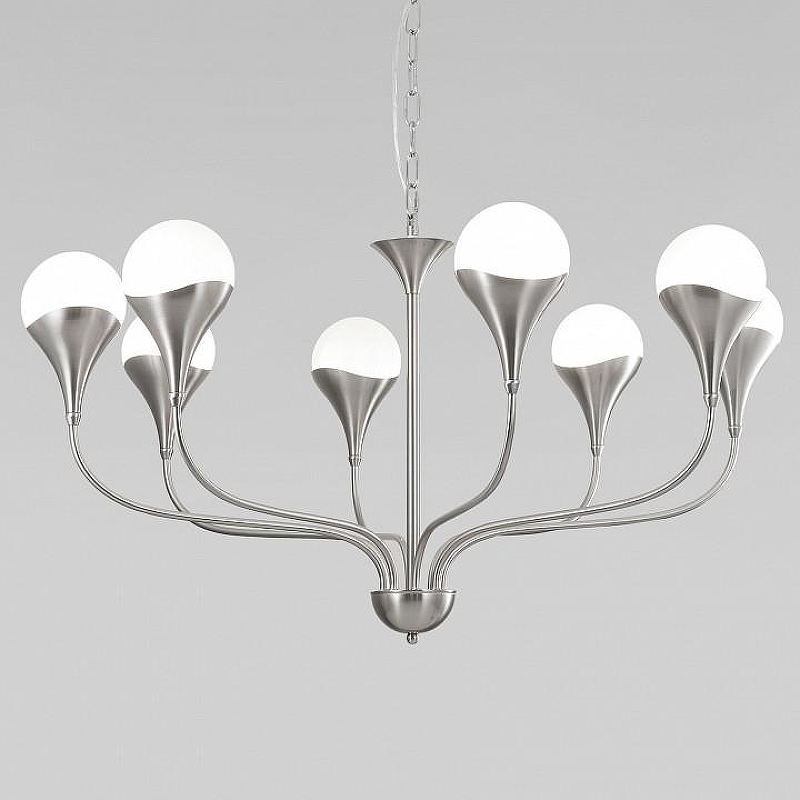 Люстра Eurosvet Calyx 60169/8 никель 