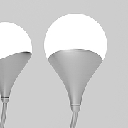 Люстра Eurosvet Calyx 60169/8 никель цвет плафона/подвески Белый, цвет арматуры Никель-4