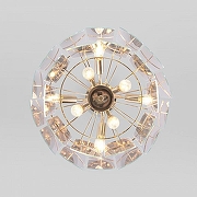 Люстра Eurosvet Cla1re 60170/8 золото цвет плафона/подвески Прозрачный, цвет арматуры Золото-2