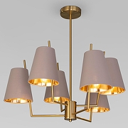Люстра на штанге Eurosvet Topanga 60173/6 латунь цвет латунь